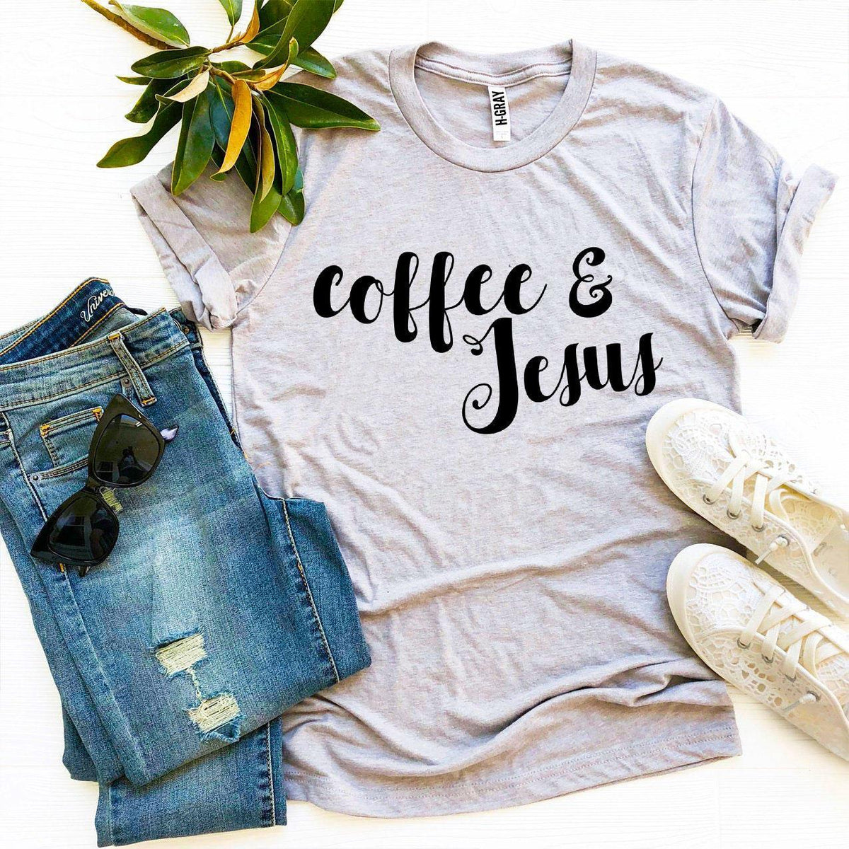 Coffee And Jesus T-shirt - Snagva