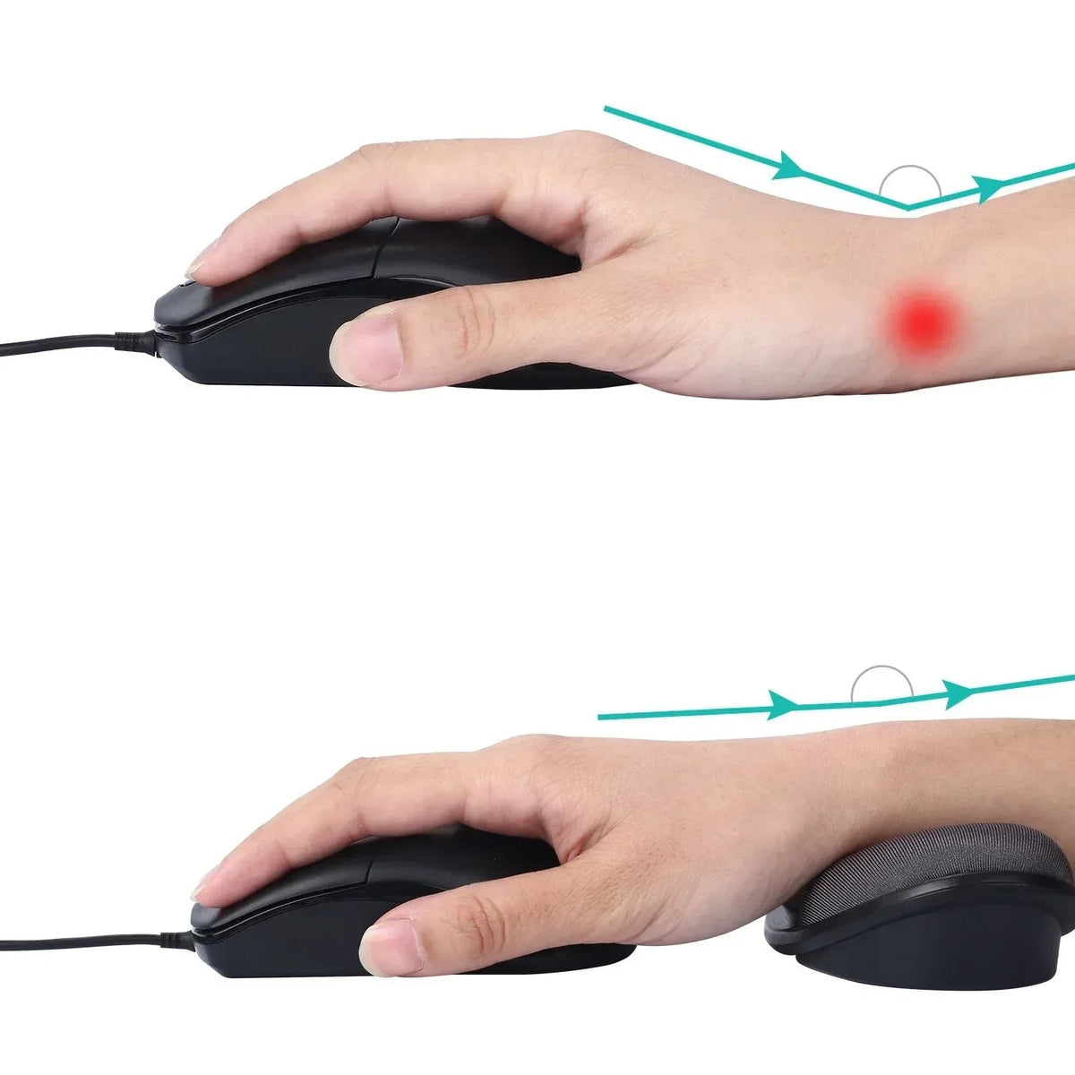Memory Foam Wrist Mouse Pad - Snagva