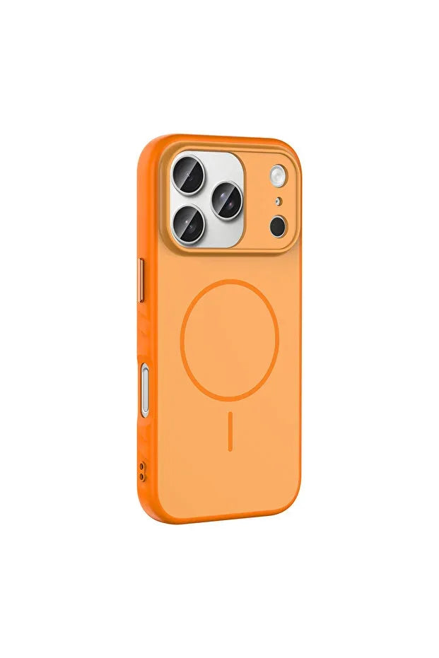 Slim black iPhone 17 Pro Max case shown on a white surface, highlighting its sleek and protective design.