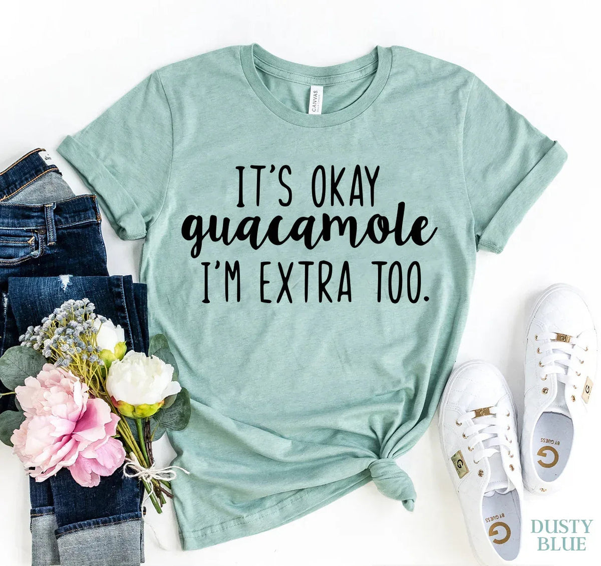 It's ok Guacamole T-shirt - Snagva