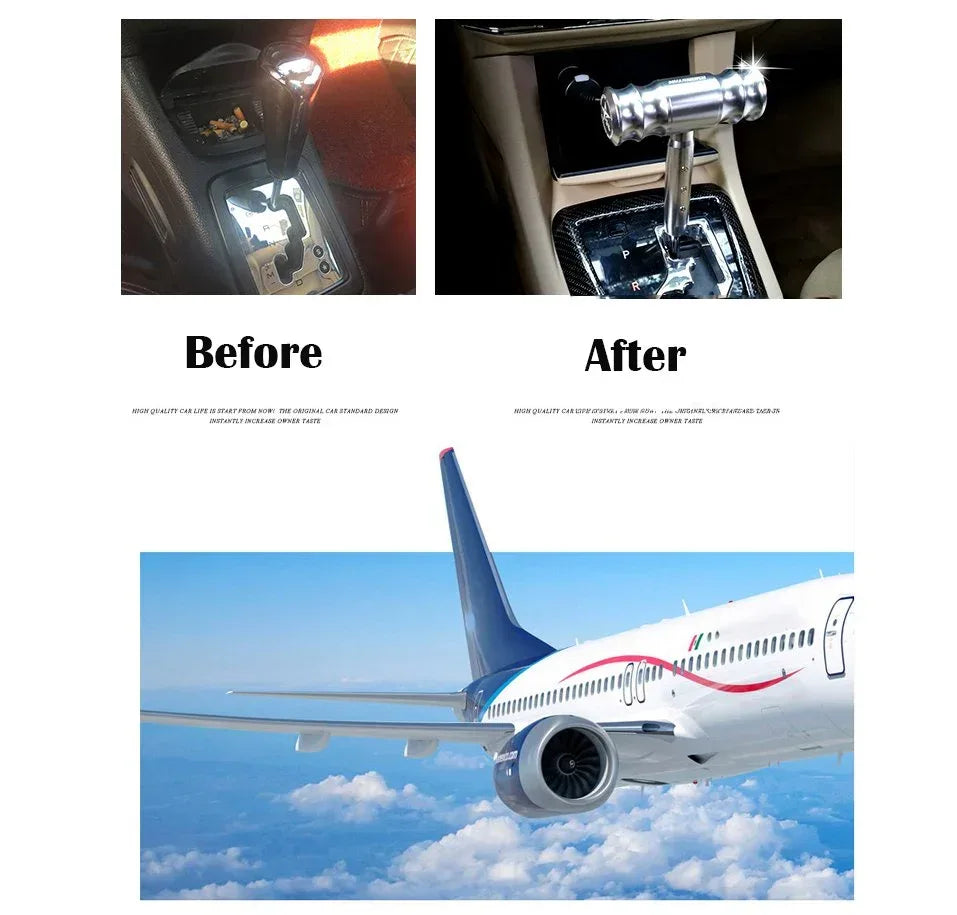 Airplane Lever Shift Gear Knob - Snagva