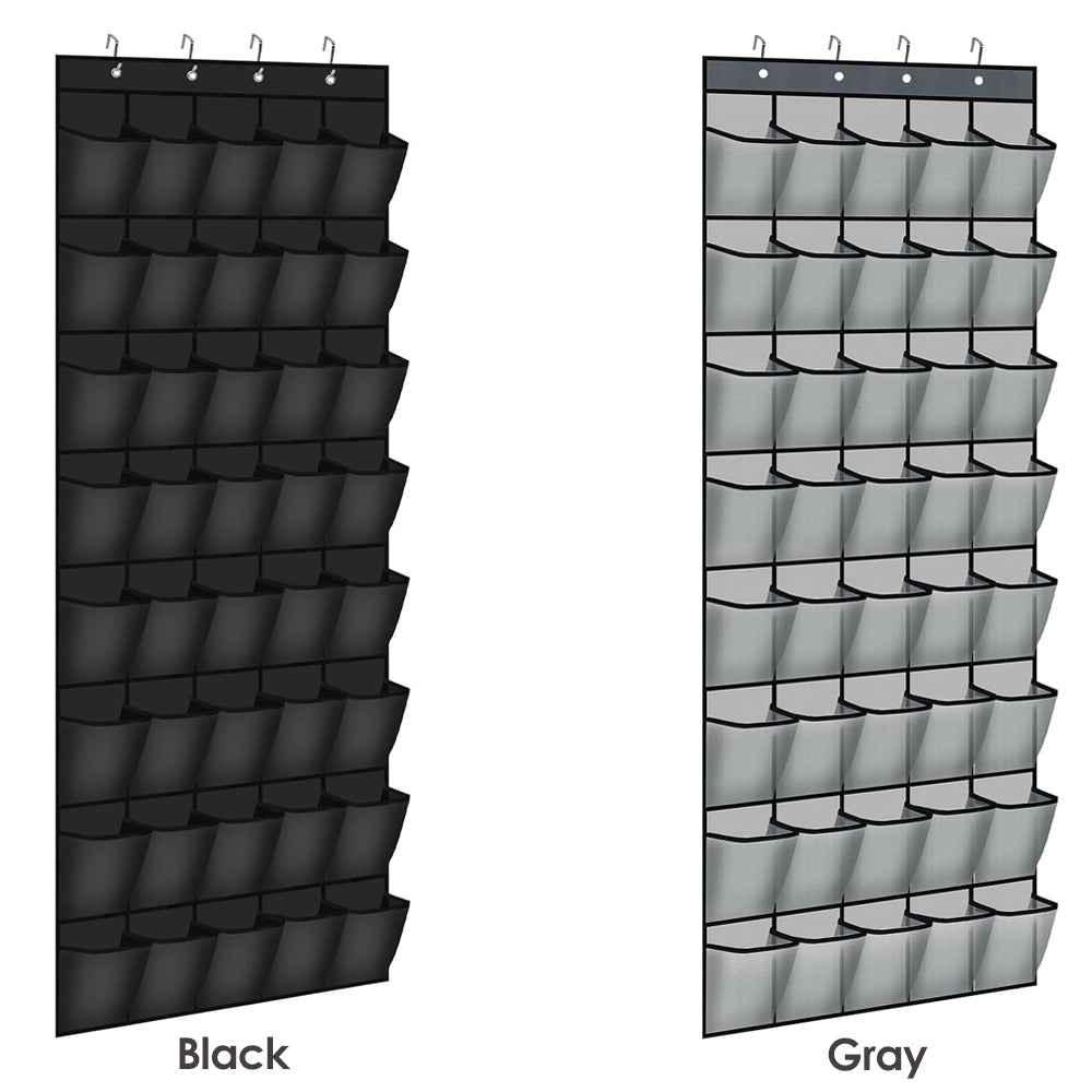 40 Pockets Over Door Hanging Shoe Storage Organizer Rack Holder Closet