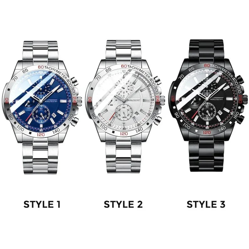 Personalized Mens Watch, Boyfriend Gift, Anniversary Gift - Snagva