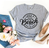 Life’s a Beach Enjoy The Waves T-shirt - Snagva