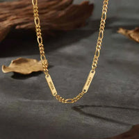 Dad Necklace With Kids Names, Engraved Dad Necklace