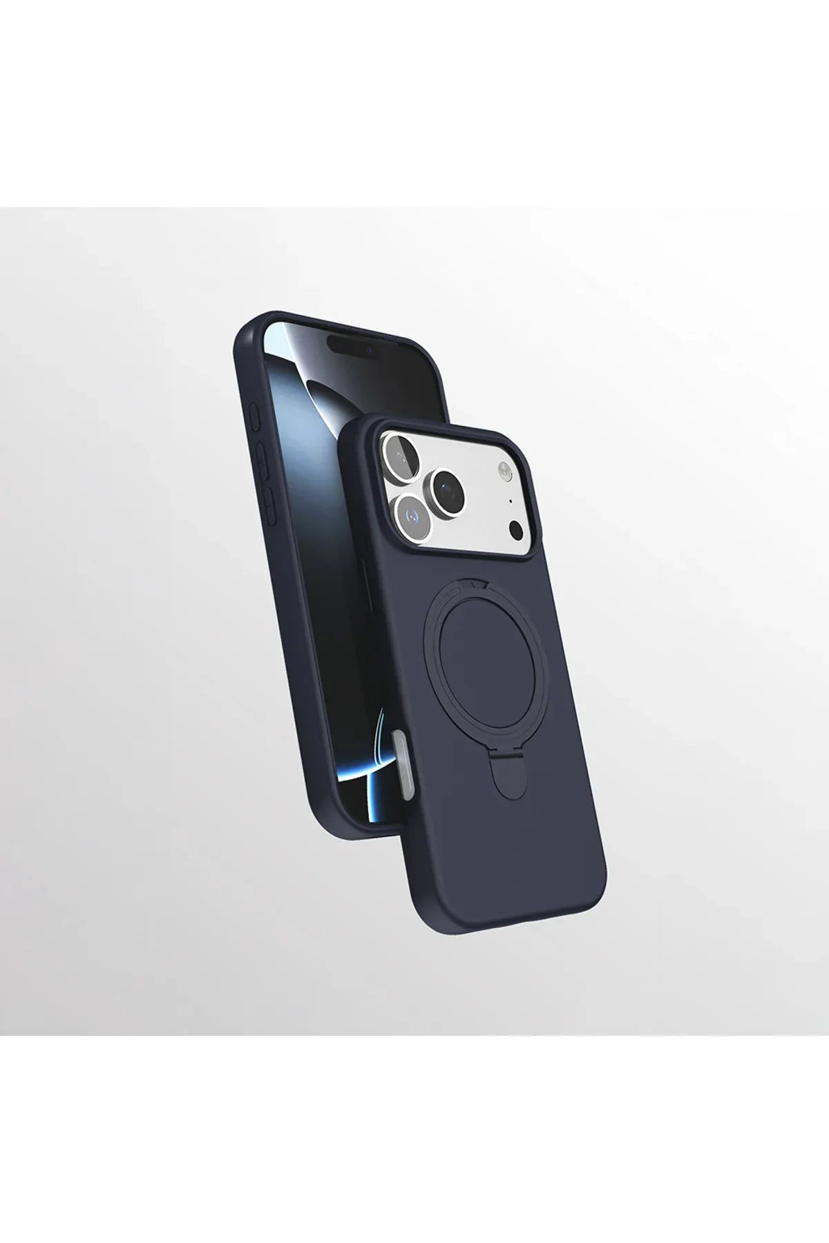 Brightly colored iPhone 17 Pro cases displayed, showcasing multiple style options