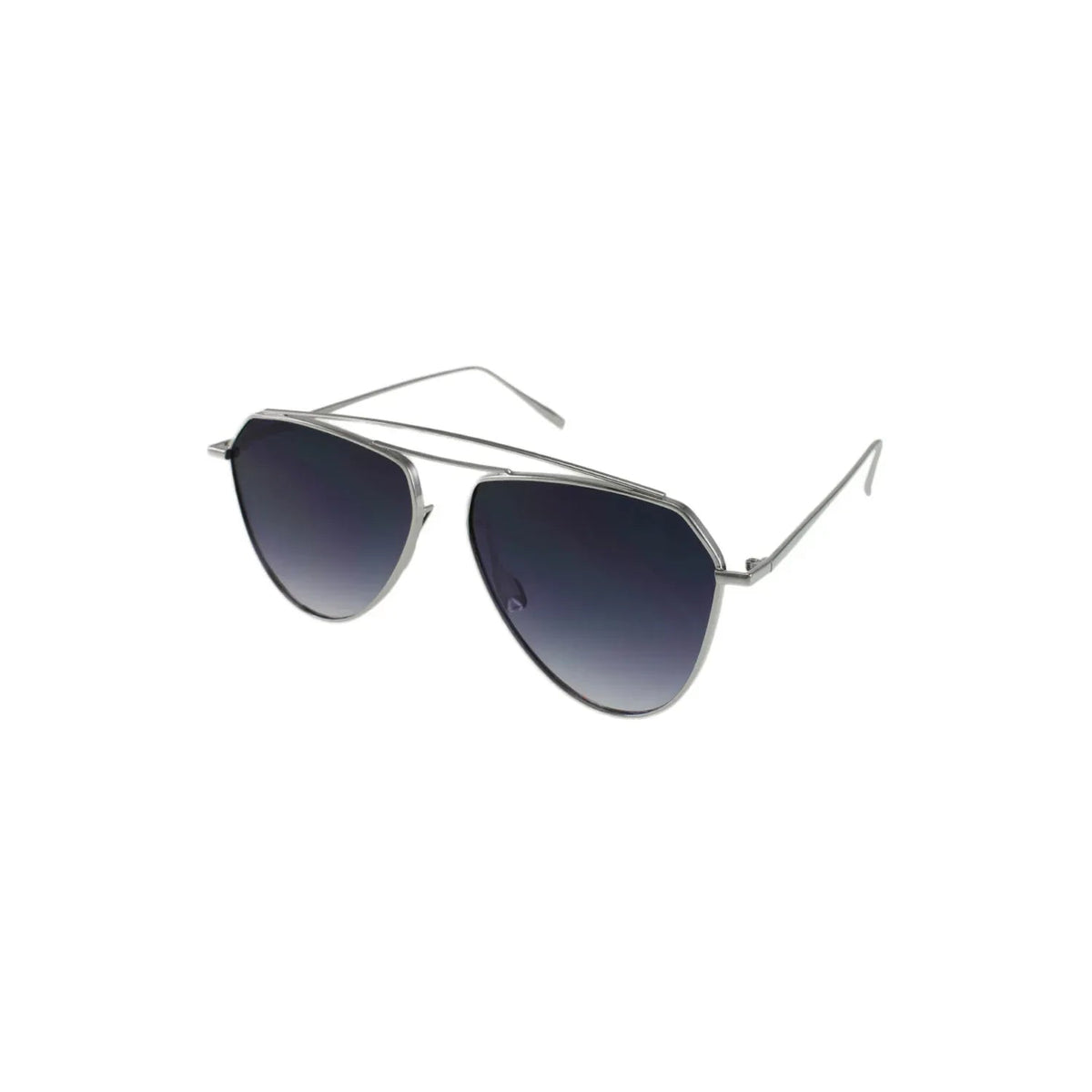 Jase New York Jonas classic aviator sunglasses in smoke color with metal alloy frame and flexible double bridge.