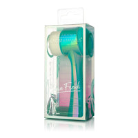 Close-up of Almost Famous Clean Freak 2in1 Exfoliator Brush with dense soft bristles