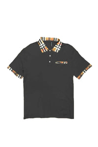 Checkered Polo and Pant Set - Snagva