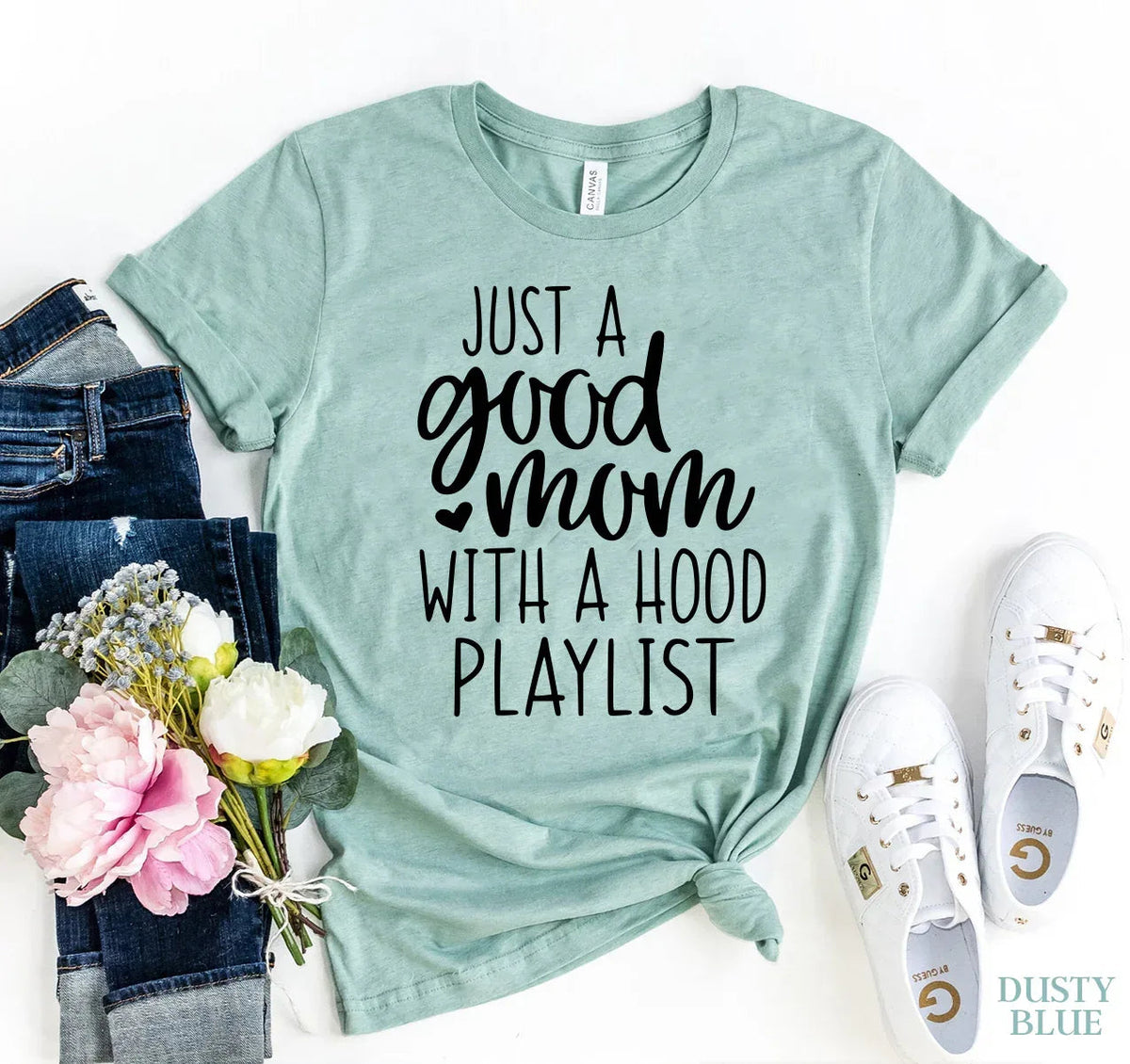Just A Good Mom T-shirt - Snagva