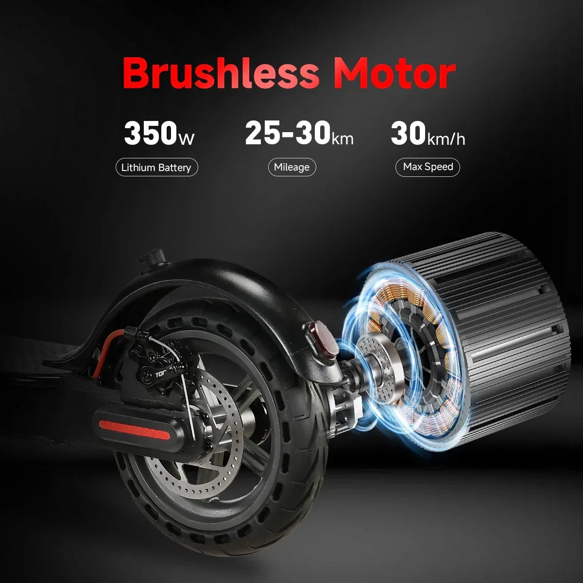 VoltStrider™ Esprit Urban Eight – 8.5" Smart Electric Scooter DE - Snagva