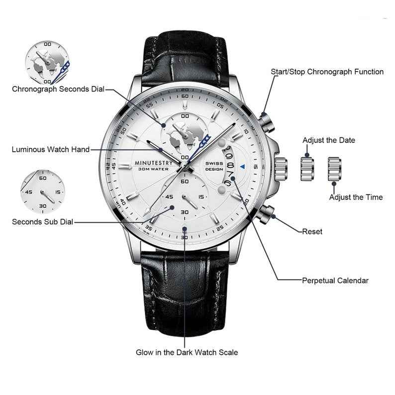 Handwriting Gifts for Groom, Groom Watch, Wedding Watch for Groom