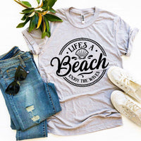 Life’s a Beach Enjoy The Waves T-shirt - Snagva