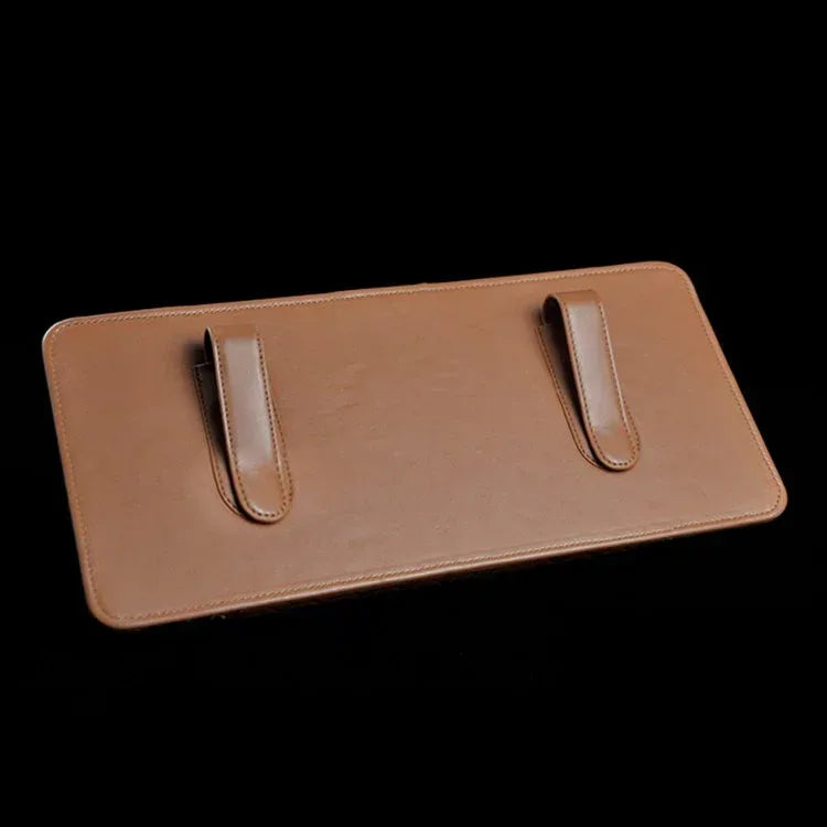 Leather Multifunction Car Visor Organizer - Snagva
