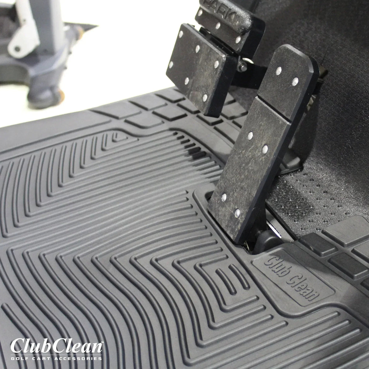 Club Clean Rubber Cart Floor Mat - Snagva
