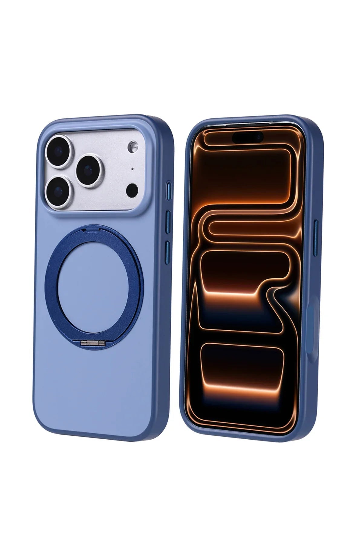 Close-up of iPhone 17 Pro case corner highlighting durable PC and TPU materials.