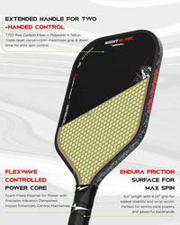 NightBlade Pickleball Paddle 16 mm High Performance Carbon Fiber Face