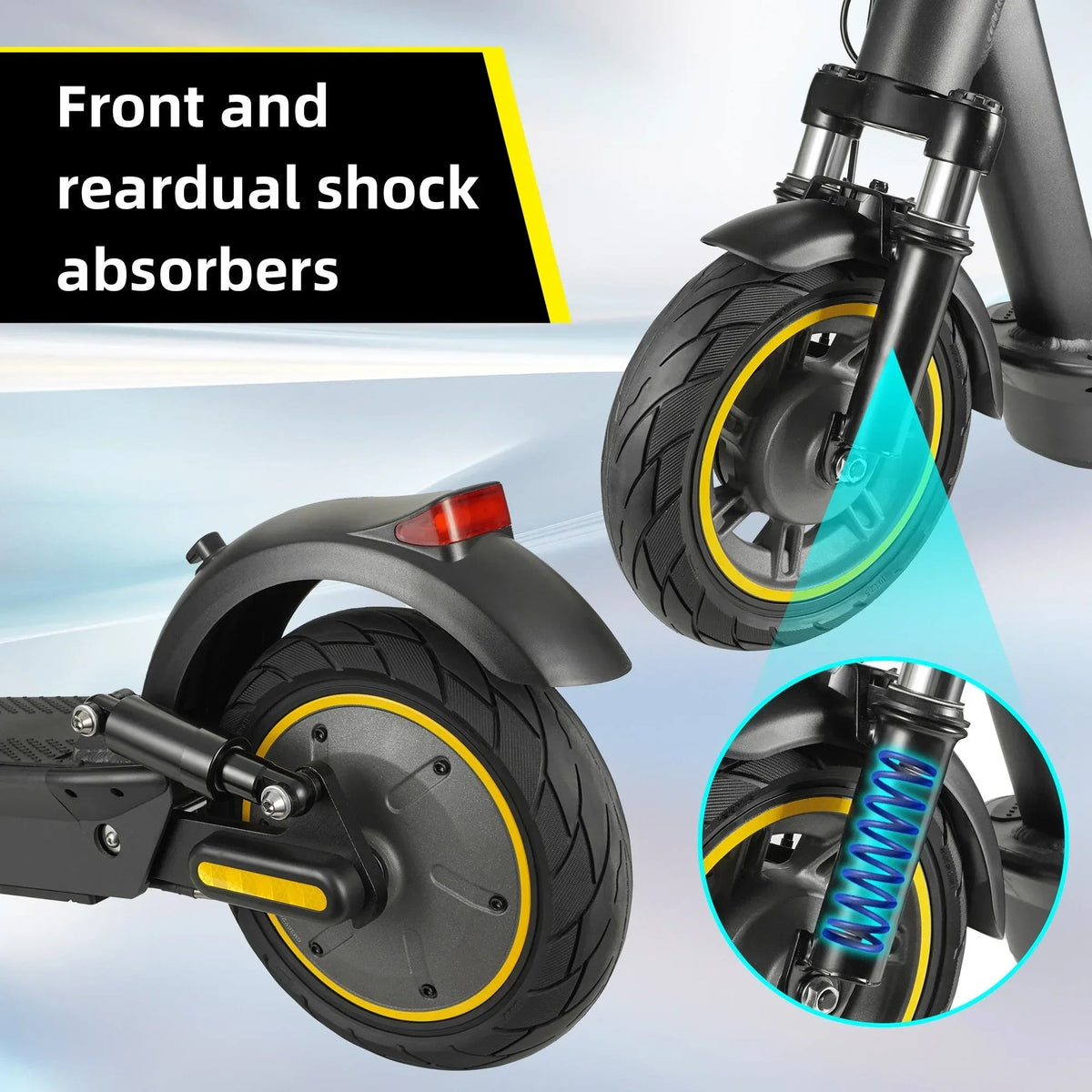 VoltStrider™ DMAXX – 10" App-Connected Electric Scooter (350W, - Snagva