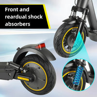 VoltStrider™ DMAXX – 10" App-Connected Electric Scooter (350W, - Snagva