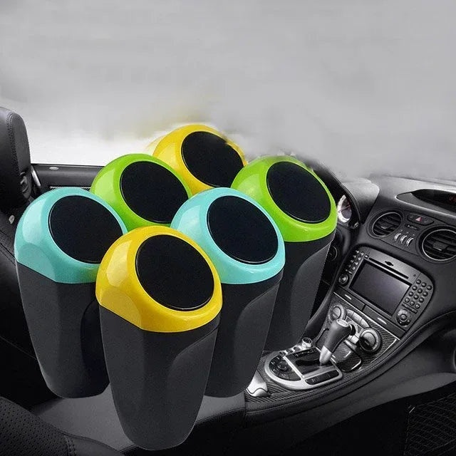 Mini Plastic Dustbin For Car - Snagva