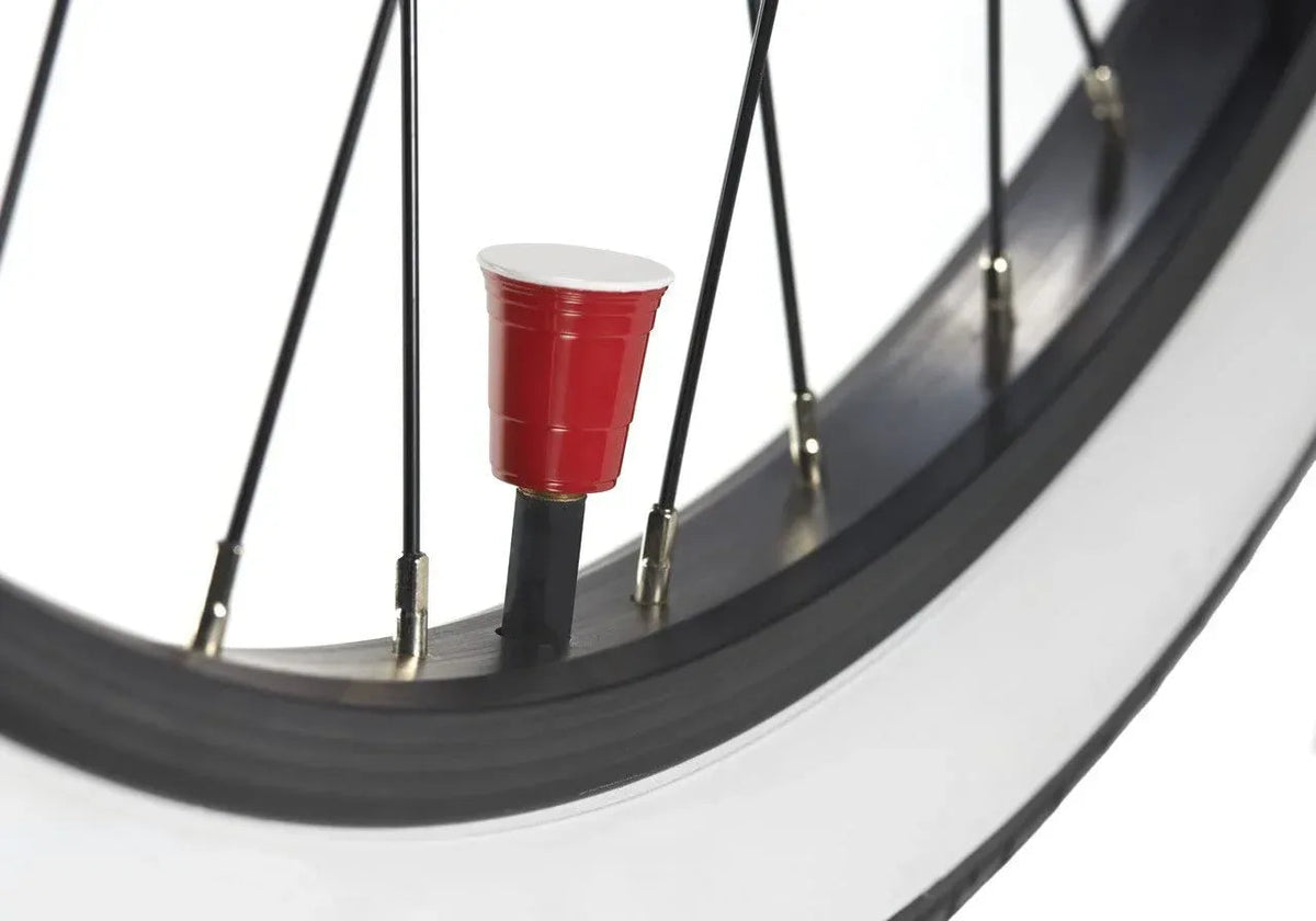 Red Cup Living Tire Valve Caps - Set of 2 - Snagva