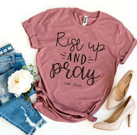 Rise Up And Pray Luke 22:46 T-shirt - Snagva