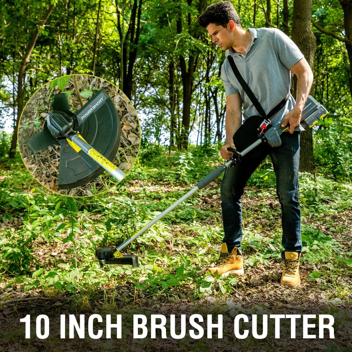 40V 13" Cordless Brush Cutter w/ Battery & Charger DB2501 product image for Snagva.