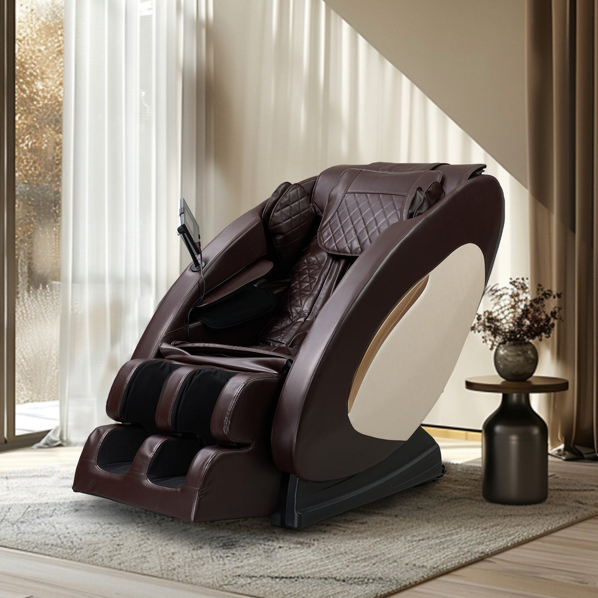 Massage Chairs  Full Body Massage Recliner With Foot Roller,Airbag