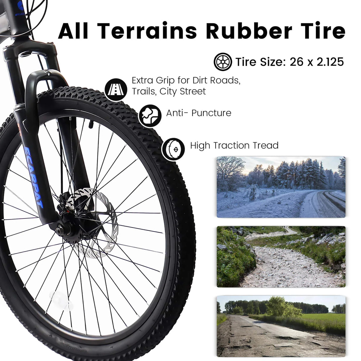FlexRide™ 24 – 24" MTB Bike with Disc Brakes & 21-Speed Gears - Snagva