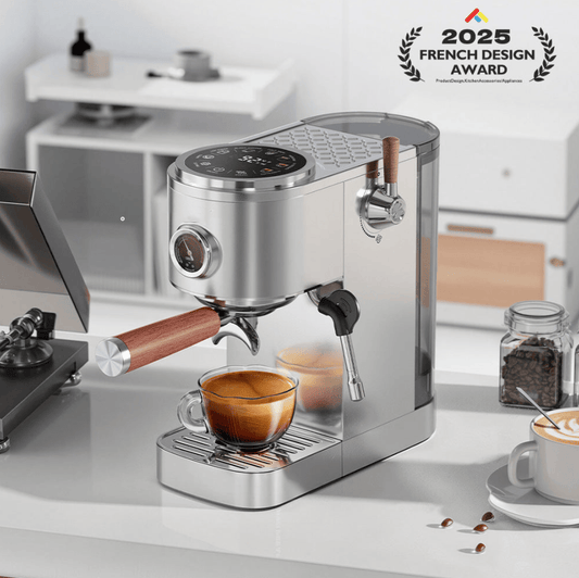 PSH13A-SL 2100W Semi-Automatic Coffee Maker-Cold/Hot Brew with 95°C