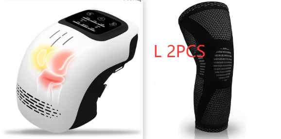Intelligent Electric Knee Massager with Heating and Infrared Therapy - Rechargeable