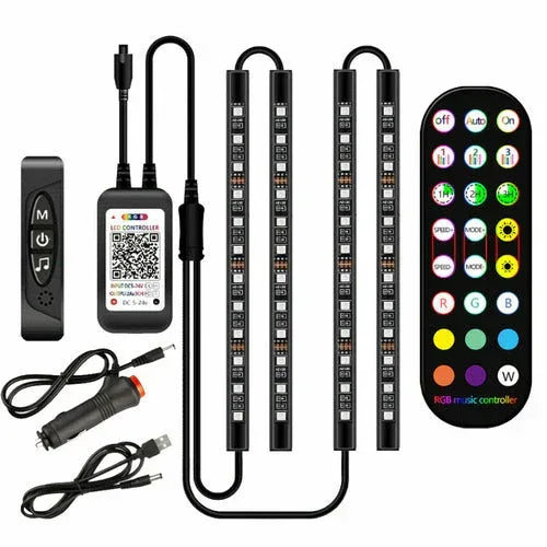 Styling Decorative LED Car Interior Light Waterproof Lamp - Snagva