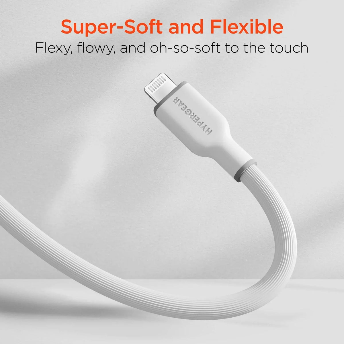 HyperGear Flexi PRO USB-C to Lightning Cable 6ft - Snagva