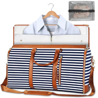 Large Capacity Travel Duffle Bag Women's Handbag Folding Suit Bag Waterproof Clothes Totes - Snagva