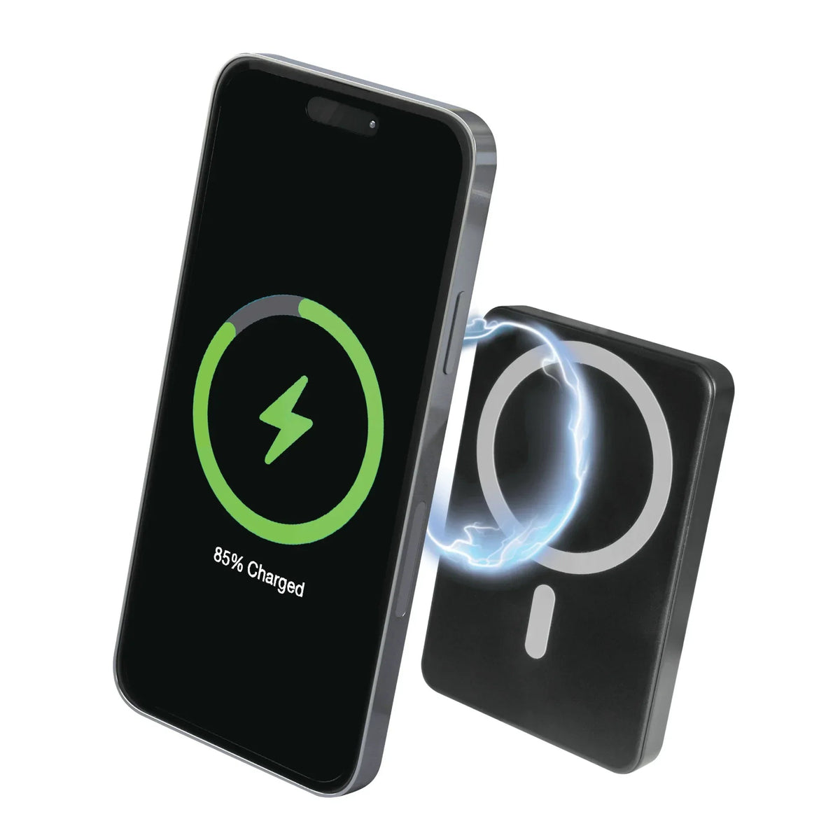 Xyst 5000 mAh MagSafe Magnetic Wireless 5W Power Bank - Snagva