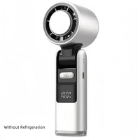 Ice Cool Turbo Mini Fan with Digital Display – USB Rechargeable & - Snagva