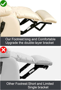 Large Reclining Lift Chair With Dual Motor Massage