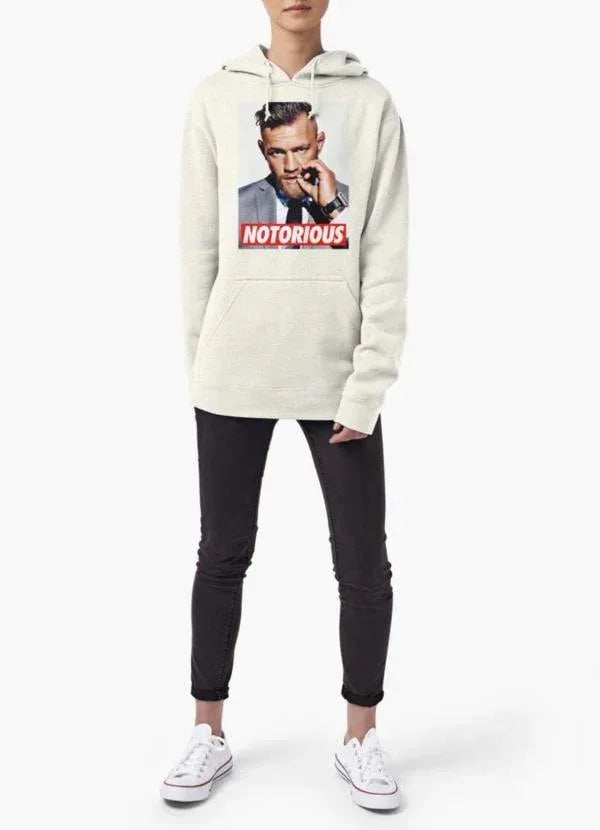 Conor Mcgregor WOMEN HOODIE GRAY - Snagva