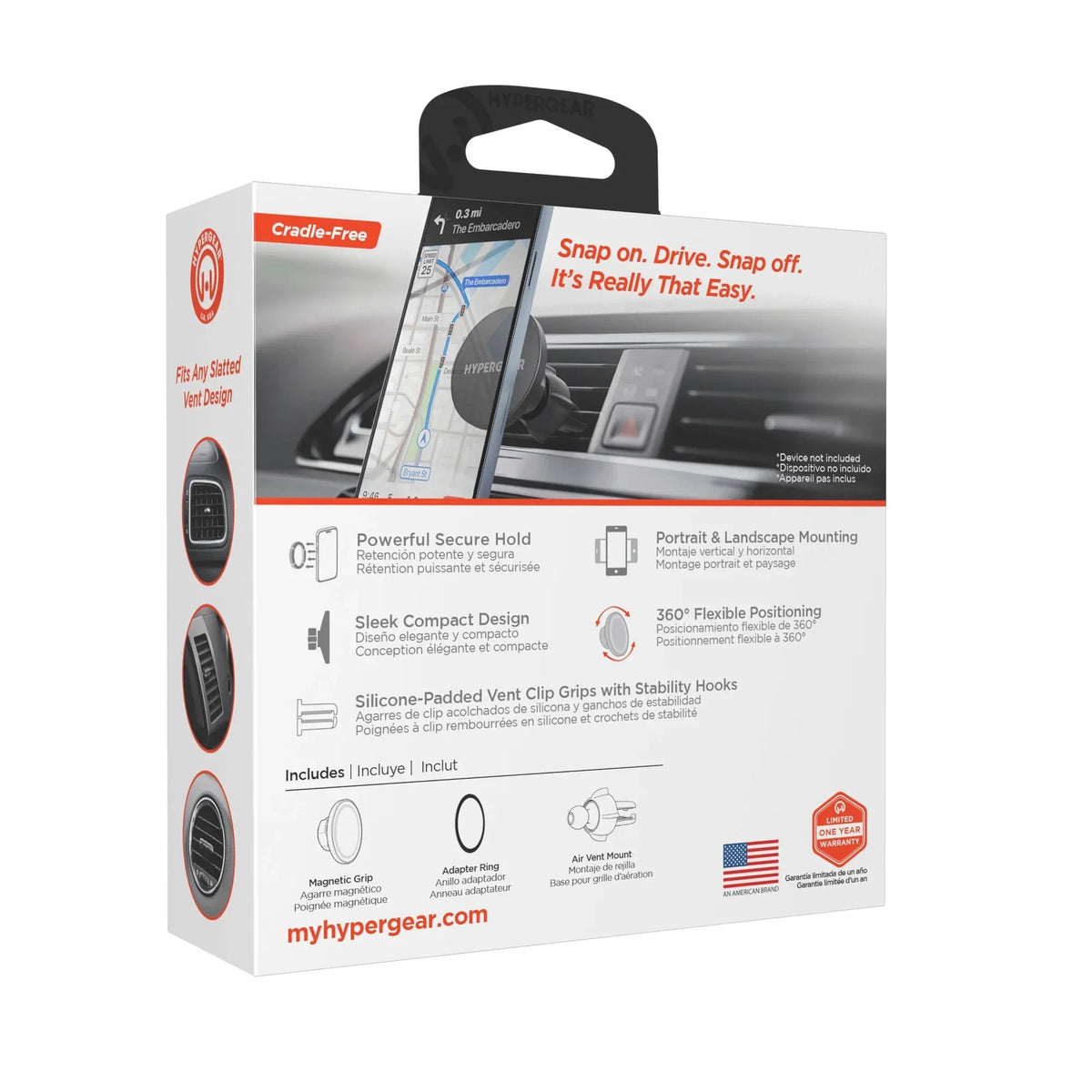 HyperGear MagSafe Vent Mount - Snagva