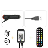 Styling Decorative LED Car Interior Light Waterproof Lamp - Snagva