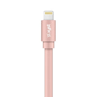 Xyst Charge and Sync USB to Lightning Flat Cable 4Ft - Snagva