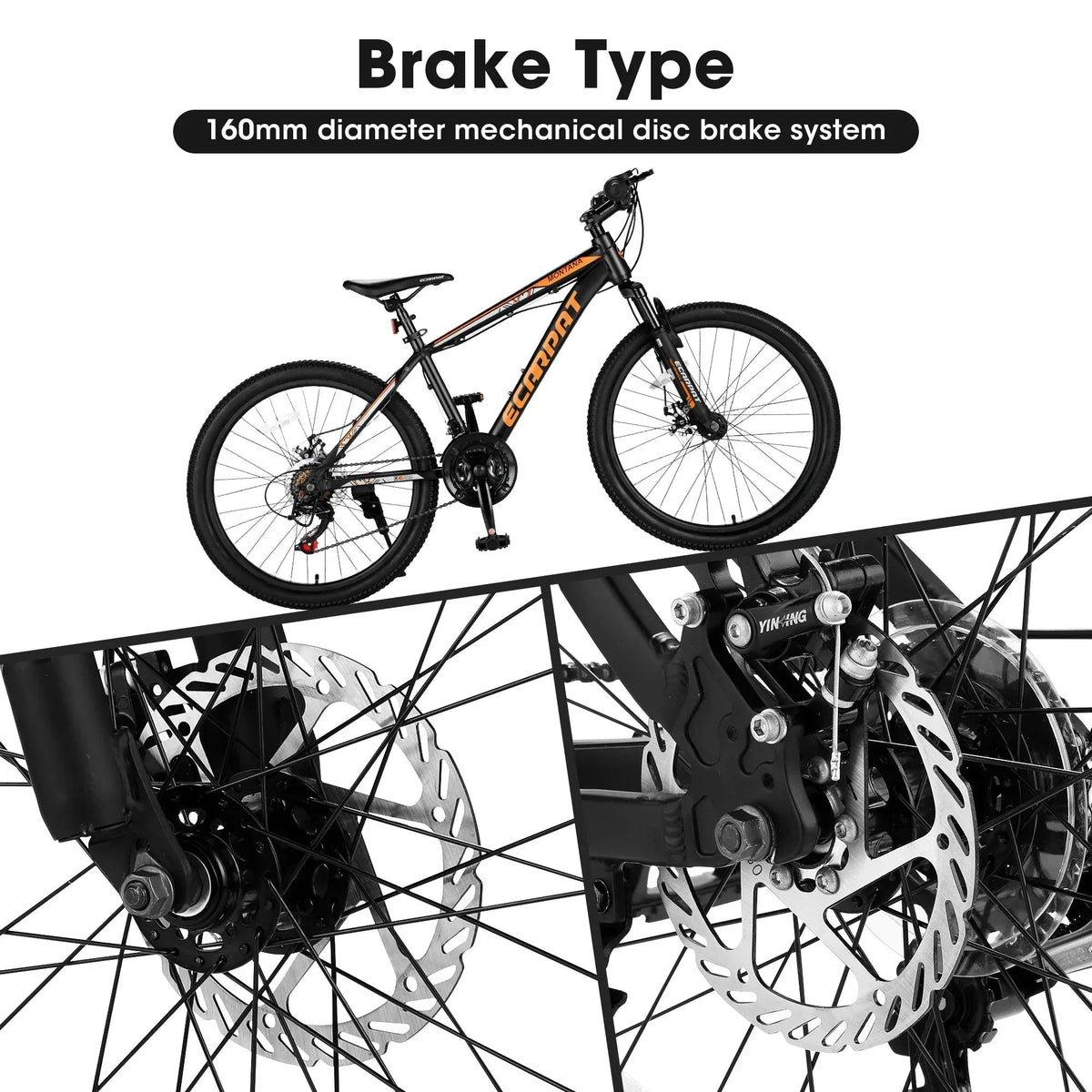 City-Cruizer – 24" Carpat™ ALUMINIUM Mountain Bike (21-Speed, - Snagva