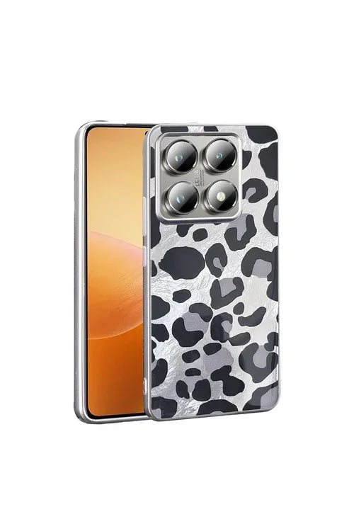 Black Xiaomi Mi 14T Pro case featuring a stylish MEP patterned design.