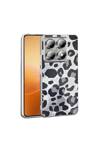 Black Xiaomi Mi 14T Pro case featuring a stylish MEP patterned design.