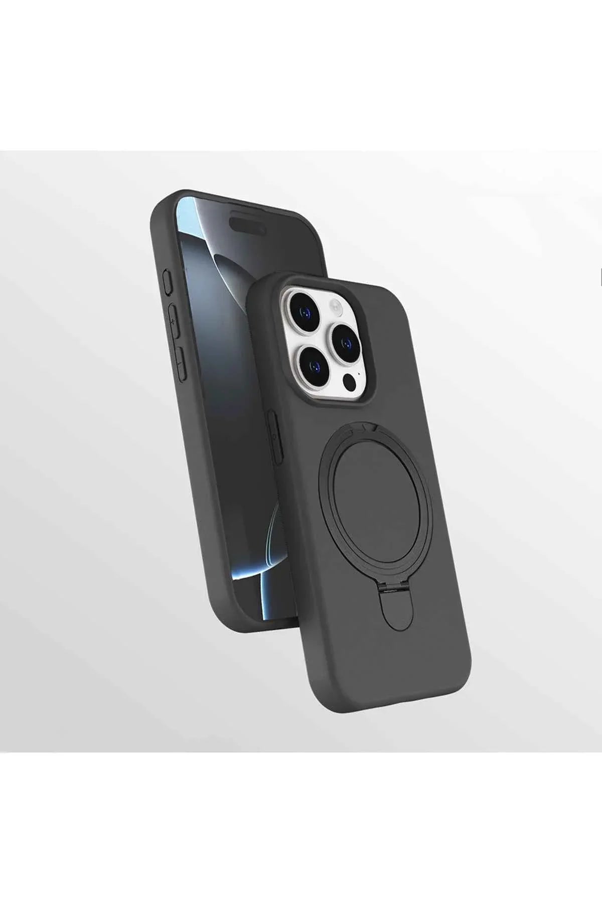 iPhone 14 Pro Max Case with Magnetic Charging and Ring Stand - Samara
