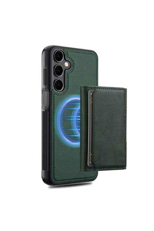 Samsung Galaxy S25 Case Pollux L2 Series Magnetic Card Holder 2-in-1