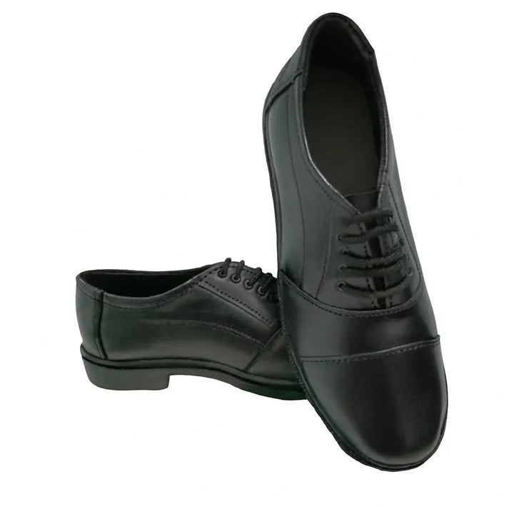 Olive green suede safety boots with sturdy soles, designed for fire protection and industrial safety.