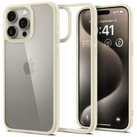 Back Cover Case Compatible with iPhone 15 Pro (Mute Beige) - Snagva
