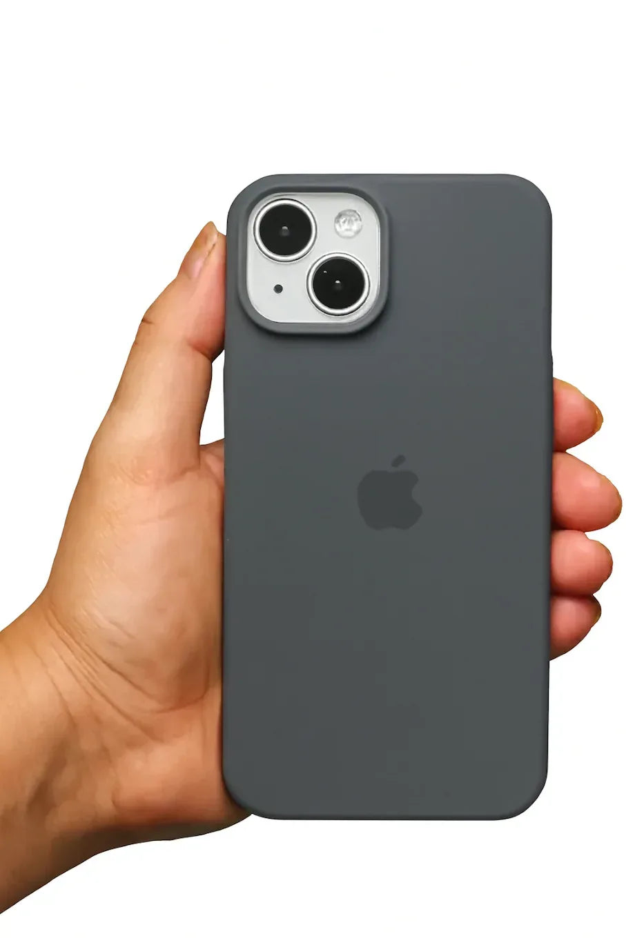 Silicone Case for iPhone 13/14-Dark Grey - Snagva