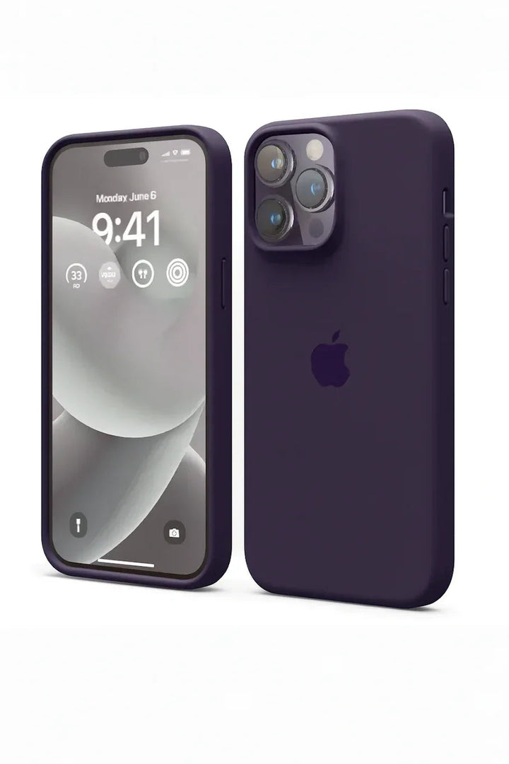 Silicone Case for iPhone 13/14-Navy - Snagva